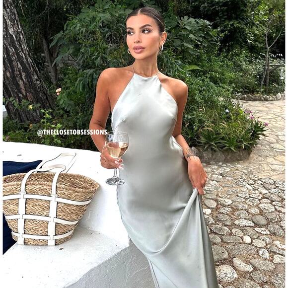 ZARA BLOGGER FAVE!!! Crossback Midi Dress NWT - Picture 4 of 16